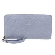 Pre-owned Leather wallets Louis Vuitton Vintage , Blue , Dames