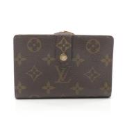 Pre-owned Leather wallets Louis Vuitton Vintage , Brown , Dames