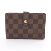 Pre-owned Canvas wallets Louis Vuitton Vintage , Brown , Dames