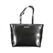 Zwarte polyethyleen handtas Valentino by Mario Valentino , Black , Dam...