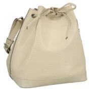 Pre-owned Leather louis-vuitton-bags Louis Vuitton Vintage , White , D...