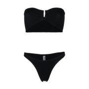 Scrunch Bikini Set Reina Olga , Black , Dames