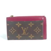 Pre-owned Cotton wallets Louis Vuitton Vintage , Brown , Dames