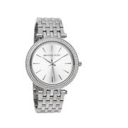 Bicolor Roestvrijstalen Kwarts Horloge Michael Kors , Gray , Dames