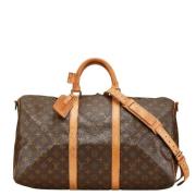 Pre-owned Canvas louis-vuitton-bags Louis Vuitton Vintage , Brown , Da...