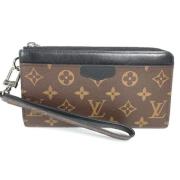 Pre-owned Cotton wallets Louis Vuitton Vintage , Brown , Dames