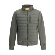 Gewatteerd jack met hoge kraag Parajumpers , Green , Heren