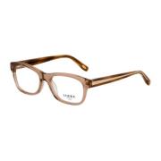 Beige Acetaat Frame Bril met Transparante Wijzerplaat Loewe , Beige , ...