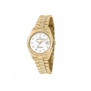 Gouden Roestvrij Stalen Kwarts Analoge Horloge Chiara Ferragni Collect...