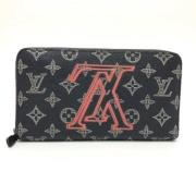 Pre-owned Cotton wallets Louis Vuitton Vintage , Black , Dames