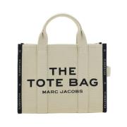 Stijlvolle Tote Handtas met Verstelbare Band Marc Jacobs , Beige , Dam...