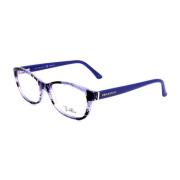 Denim Blauw Plastic Frame Bril Emilio Pucci , Blue , Dames