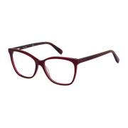 Bourgondische Acetaatframe Bril voor Vrouwen Pierre Cardin , Red , Dam...