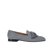 Damesuède loafer | haven Doucal's , Blue , Dames