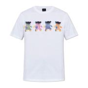 T-shirt met print PS By Paul Smith , White , Heren