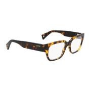 Bruine Acetaatframebril voor vrouwen Lanvin , Brown , Dames