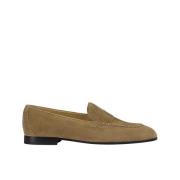 Damesuède loafer | hazelnoot Doucal's , Brown , Dames