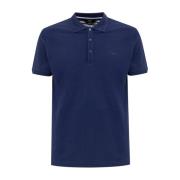 Blauw Polo Shirt Korte Mouw Fendi , Blue , Heren