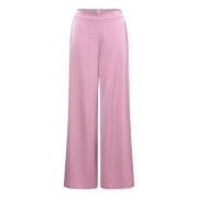 Moderne pasvorm broek met zakken vera mont , Pink , Dames