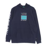 Blauwe Sequence Hoodie met Kangoeroezak Vans , Blue , Heren