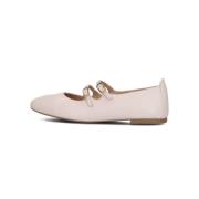 Beige Berley Ballerina's voor Dames Unisa , Pink , Dames