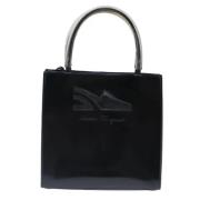 Pre-owned Leather handbags Salvatore Ferragamo Pre-owned , Black , Dam...