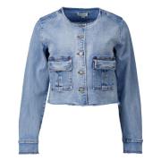 DangoMW Blauwe Jassen My Essential Wardrobe , Blue , Dames