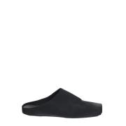 Leren Ballet Slipper Mule UMA Wang , Black , Dames