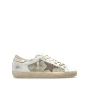 Witte Super Star Sneakers Golden Goose , White , Dames