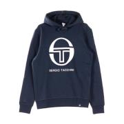 Zion Sweater Heren Hoodie Navy/wit Sergio Tacchini , Blue , Heren