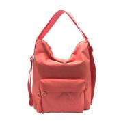 Omzetbare Schoudertas Rugzak Md20 Mandarina Duck , Red , Dames