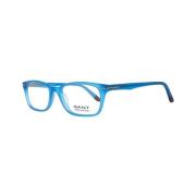 Blauwe Plastic Frame Bril voor Mannen Gant , Blue , Heren