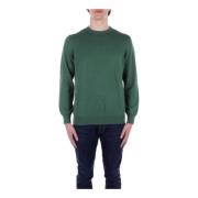 Groene Yachting Logo Sweater Paul & Shark , Green , Heren