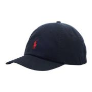 Zwarte Katoenen Baseballpet Regular Fit Polo Ralph Lauren , Black , He...