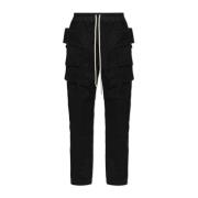 Broek in cargostijl Rick Owens , Black , Heren