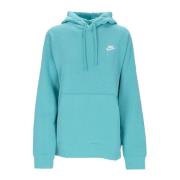 Sportswear Club Fleece Hoodie Washed Teal Nike , Blue , Heren