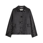 Stijlvolle waterafstotende jas Max Mara , Black , Dames