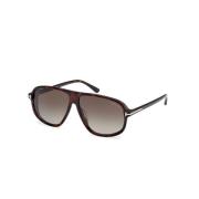 Elegante druppelvormige bril Guillaume Tom Ford , Brown , Unisex