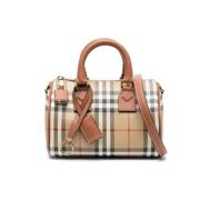 Stijlvolle Tassen Collectie Burberry , Brown , Dames