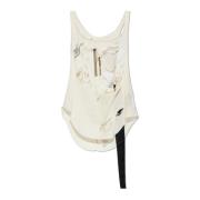 Katoenen top Rick Owens , Beige , Dames