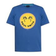 T-shirt met print PS By Paul Smith , Blue , Heren