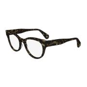 Bruine Acetaatframebril Lanvin , Brown , Dames