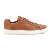 Leren sneakers met gegraveerd logo Church's , Brown , Heren