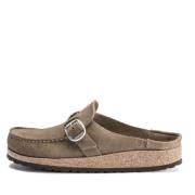 Grijze Taupe Smalle Sandalen Birkenstock , Gray , Dames