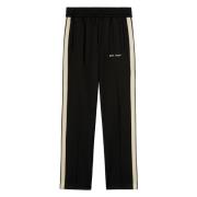 Zwarte Classic Logo Track Pants Palm Angels , Black , Heren