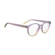 Paarse Acetaatframe Modieuze Bril Love Moschino , Purple , Dames