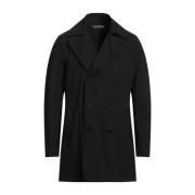 Zwarte technische trenchcoat met zakken People of Shibuya , Black , He...