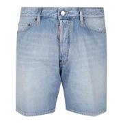 Nautische Stijl Shorts Dsquared2 , Blue , Heren