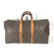 Pre-owned Cotton louis-vuitton-bags Louis Vuitton Vintage , Brown , Da...