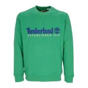 Vintage Crewneck Sweatshirt Groen 1973 Timberland , Green , Heren